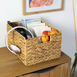 HMF Aufbewahrungskorb 36 x 28 x 20 cm 2-tlg. beige