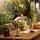 OTTO home Tischleuchte Akku Tischlampe Gerrin Indoor Outdoor, magnetischer Flaschenaufsatz, Dimmfunktion, Memoryfunktion, LED fest integriert, Warmweiß, Pilzlampe Flaschenaufsatz, Regulierung der Lichtstärke, Pilz, Lampe schwarz