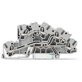 WAGO GmbH& Co. KG Installationsetagenklemme L/L/PE grau