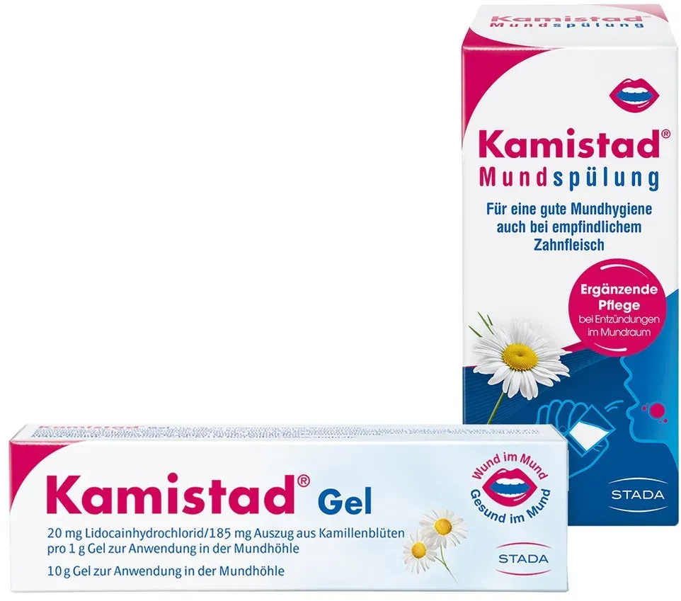 Kamistad Gel & Kamistad® Mundspülung 1 Set