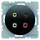 Berker 3 x Cinch/S-Video Steckdose (schwarz 3315322045