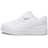 Puma CAVEN 2.0 AC+ PS Sneaker, White Silver Black, 30 EU