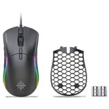 Inca IMG-GT20 Optisch Gaming Maus Mouse 1000-10000 DPI Schwarz