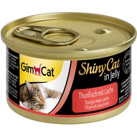 GimCat ShinyCat in Jelly Thunfisch Lachs - Nassfutter mit