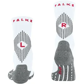 Falke 4GRIP Stabilizing Unisex Socken 4 GRIP U So Funktionsmaterial für maximalen Speed 1 Paar, Weiß White-Mix 2029, 39-41
