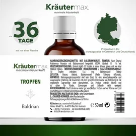 kräutermax – naturheilmittel seit 1890 Baldrian