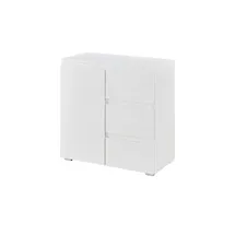 Die Möbelfundgrube Kommode 80 x 79 x 40 cm Weiß