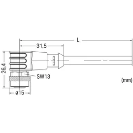 WAGO GmbH &amp; Co. KG Sensor-/Aktorleitung M12A 756-5302/060-015