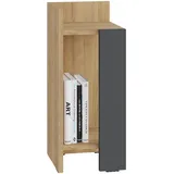 Livetastic Nachttisch Elos ca. 27x60x25 cm Eichefarben