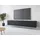 Home Affaire Vera Lowboard 180 x 30 cm Schwarz/MDF