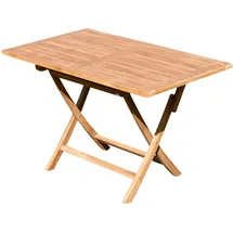 ASS Altenburger Gartentisch 120 x 70 x 76 cm Braun