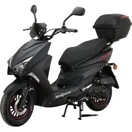 Alpha Motors Speedstar FI 50 ccm 3,0 PS 45 km/h mattschwarz inkl. Topcase