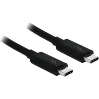 DeLock Thunderbolt Anschlusskabel ThunderboltTM USB-C m, bis (USB-C®) Stecker