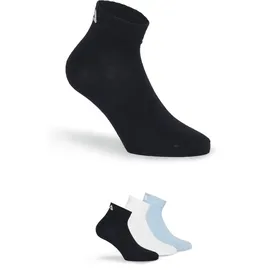 Fila UNISEX INVISIBLE PLAIN SOCKS 3-Paar Blau 43-46