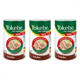 Yokebe Aktivkost Schoko Pulver 3 x 500 g