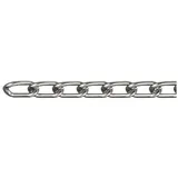 Dörner + Helmer Geschweisste Ringkette Nickel Stahl vernickelt 10 m
