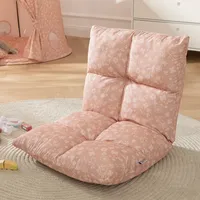 howa 2 in 1 Kindersessel + Kinderliege - Lehne 6 fach verstellbar "flowers"86012