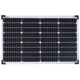 Enjoy Solar PERC Mono 50W 12V Solarpanel Solarmodul Photovoltaikmodul, 166mm*166mm Monokristalline Solarzelle mit 9 Busbars, ideal für Wohnmobil, Gartenhäuse, Boot