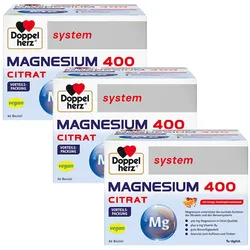 Doppelherz Magn400 CIT SYS 3er-Pack 3x60 St Granulat