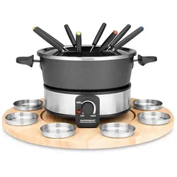 8 Person(en) 1000 W 42566 Fondue Set mit Drehteller 