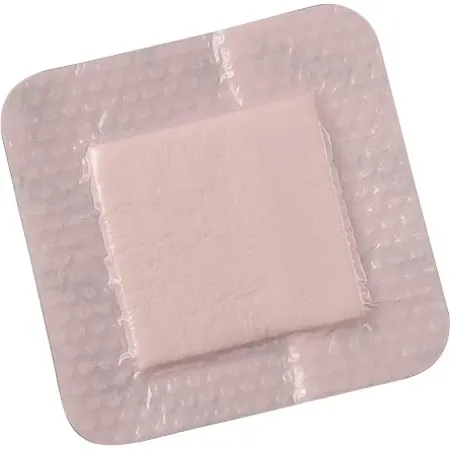 Decifera Foam Silikon-Schaumverband Extra Dünn Mit Rand 7,5x7,5cm 5 Stück (SW0026)