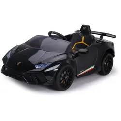 Chipolino Kinder Elektroauto Lamborghini Huracan, Fernbedienung, Musikfunktion black
