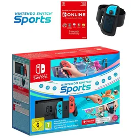 Nintendo Switch neon blau/rot Sports Bundle