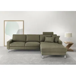 Candy Eckcouch Polyester 2,5-Sitzer Grün
