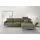 Candy Eckcouch Polyester 2,5-Sitzer Grün