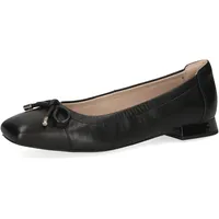 CAPRICE Ballerina in BLACK Nappa), 37 EU