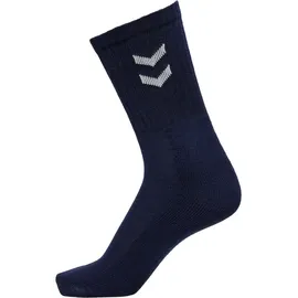 hummel Basic Socken 3 Paare Blau 41-45