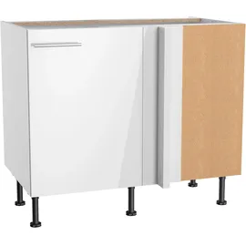 OPTIFIT Eckunterschrank Rurik986 100 x 65 x 58,4 cm Weiß