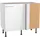 OPTIFIT Eckunterschrank Rurik986 100 x 65 x 58,4 cm Weiß