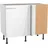 OPTIFIT Eckunterschrank Rurik986 100 x 65 x 58,4 cm Weiß