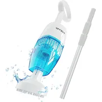 WYBOT Poolsauger mit Akku, 5200mAH Pool Akkusauger, 60 Minuten Laufzeit, Starke Saugkraft, Handheld Poolreiniger mit Akku, Ideal für Ober-und unterirdische Pools, Spas(2 in 1)