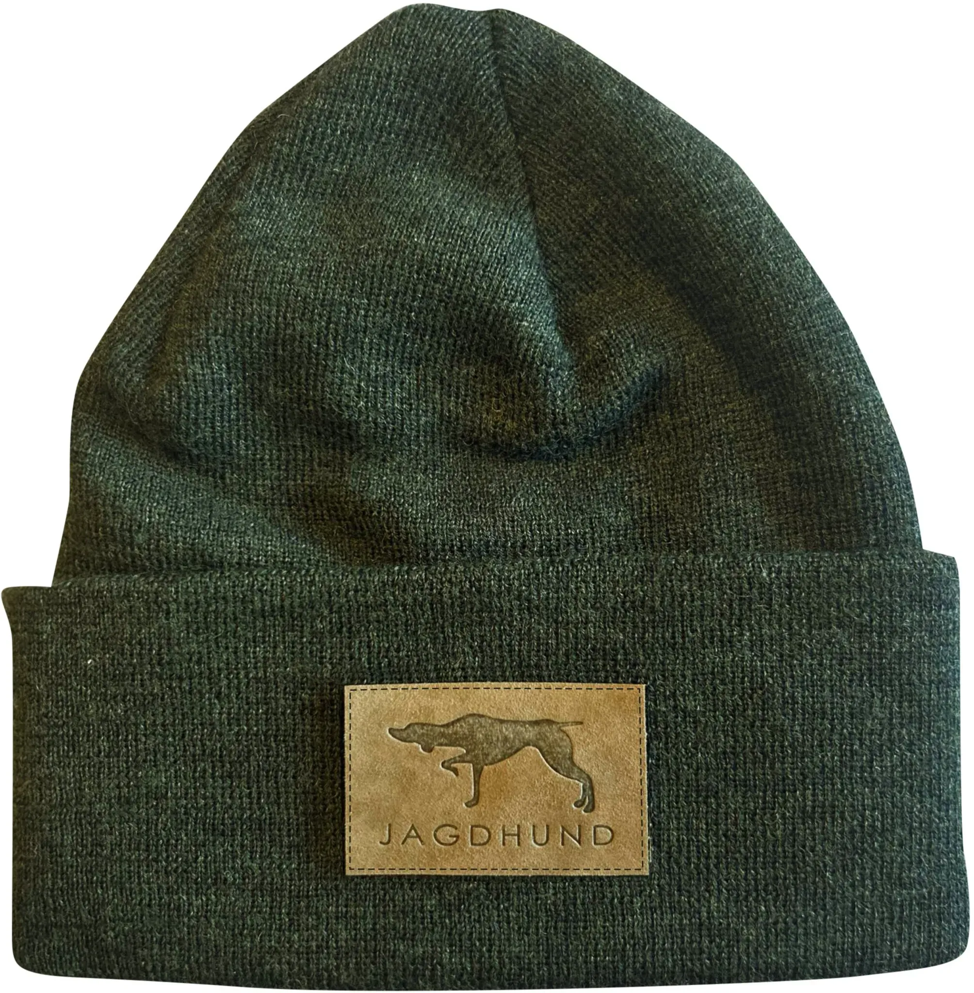 Jagdhund Strickmütze Merino Mank, oliv