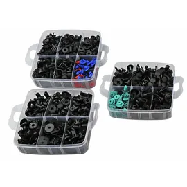 Gedore red Befestigungsclip-Set 676-tlg mit Demontagehebel