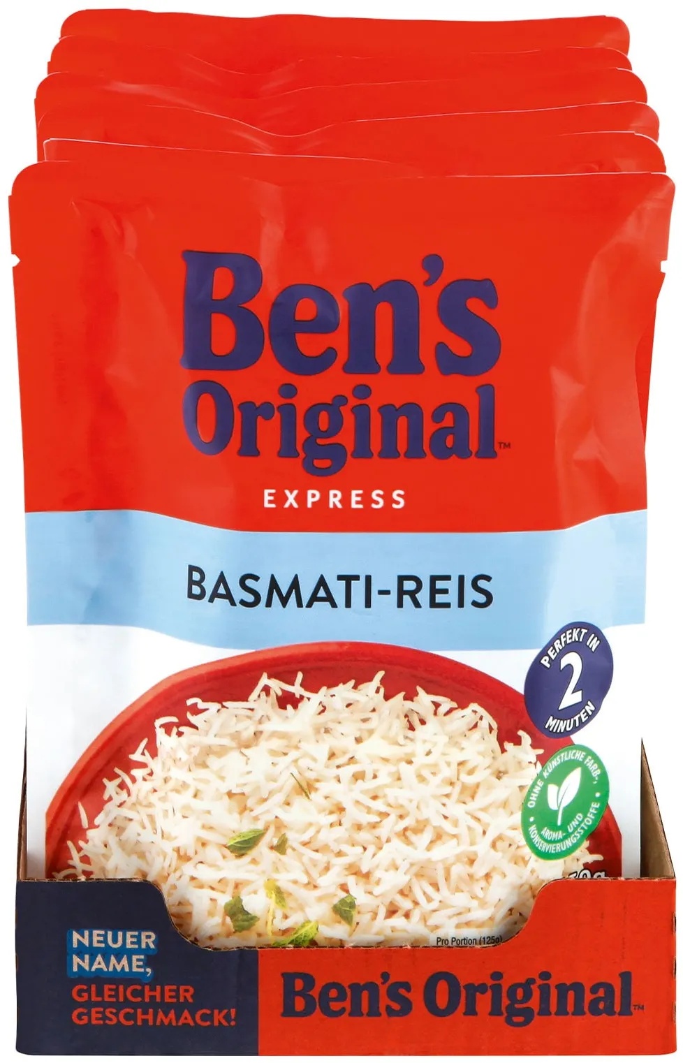 Ben's Original Expressreis Basmati 250 g, 6er Pack