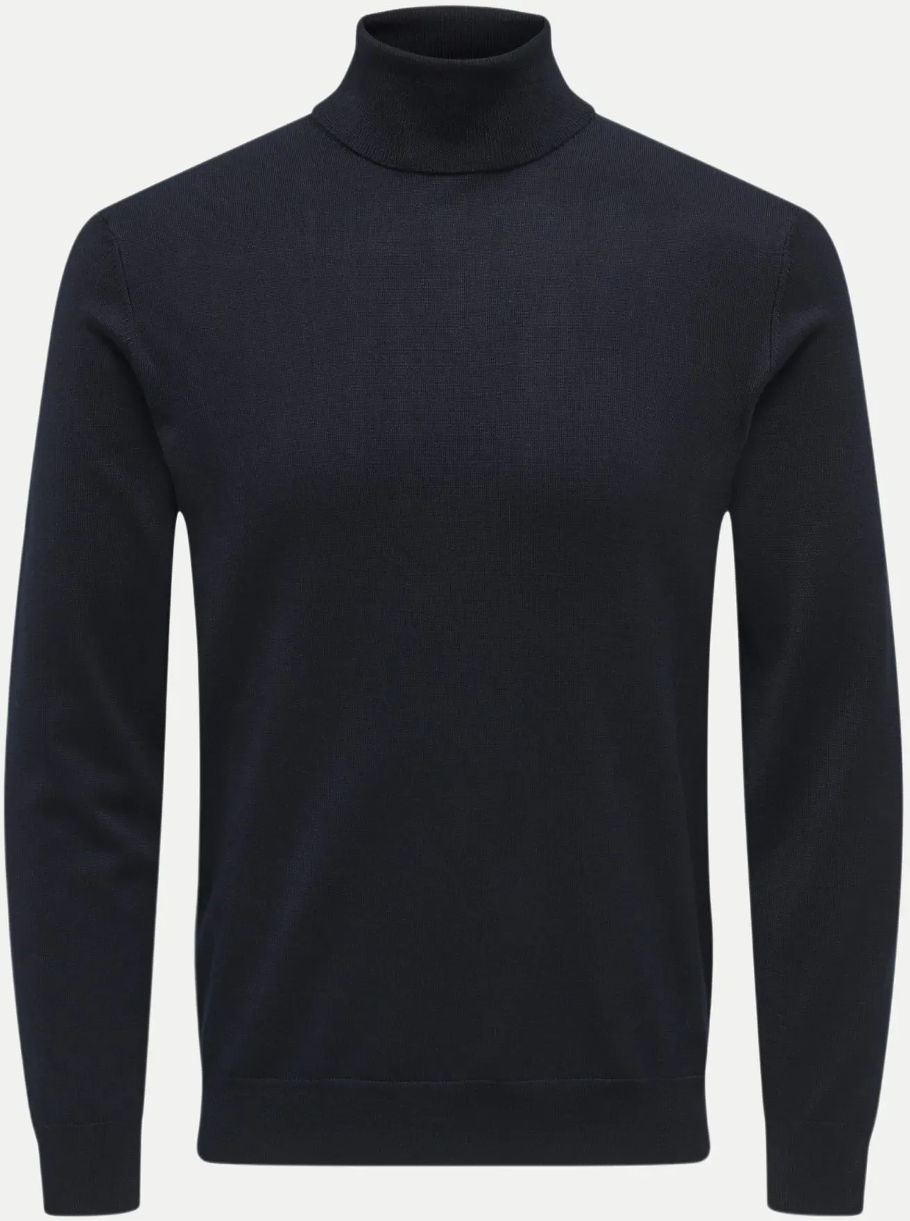 Rollkragenpullover Schwarz XXL
