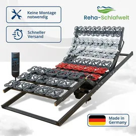 reha-schlafwelt AEROBALANCE KF elektrischer Tellerlattenrost mit Motor 80 x 200 cm