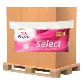 Fripa Toilettenpapier Select 4-lagig, 8 Rollen