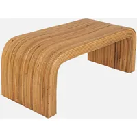 Sweeek Bank, Bettbank aus natürlichem Rattan, 100cm, - Sweeek