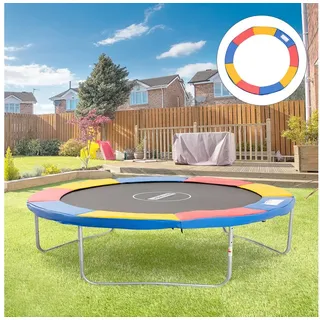 Homcom Trampolin-Abdeckplane Mehrfarbig 305 cm x 305 cm x 1,5 cm
