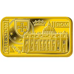 5-Gramm-Goldbarren "Petersdom"