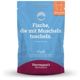 Herrmann's Manufaktur Herrmann's | Fisch mit Shrimps & Grünlippmuschel | Selection Adult | x 100 g