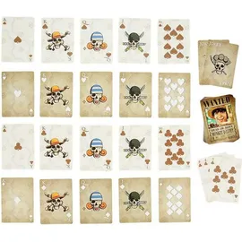 Paladone One Piece Jolly Rogers Spielkarten für Poker, Rummy, Go Fish, Kartenspiele, offiziell Lizenziertes Anime-Merchandise & Sammlergeschenk in...