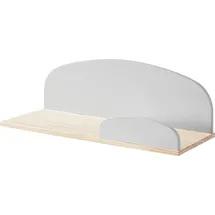 Vipack Kinderregal Kiddy 45 x 21 x 25 cm Kiefer massiv grau