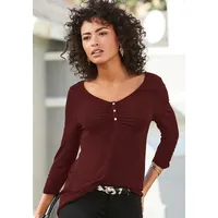 VIVANCE 3/4-Arm-Shirt Damen beere, navy Gr.40/42