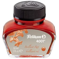 Pelikan Tintenfass brillantrot