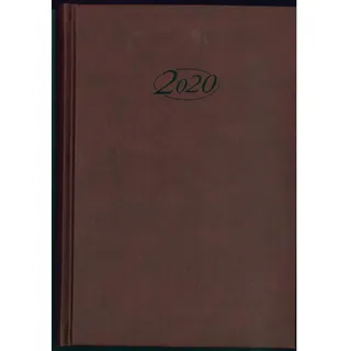 Stylex Buchkalender 2025 Chefkalender A5 Timer bordeaux